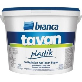 Resim Bianca Su Bazlı Parfümlü Son Kat Tavan Boyası 10 Kg 