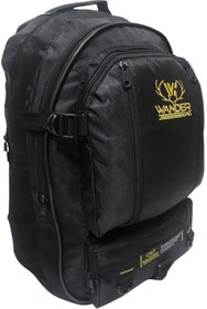 Resim Baggor Wander 50 Litre Siyah Çok Gözlü Yürüyüş-seyahat-okul-dağcı-trekking-kampçı Sırt Çantası 
