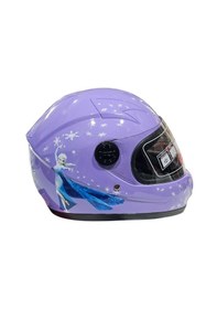 Resim Krm Krm-2670 Çocuk Kaskı Çeneli Lila 
