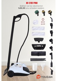 Resim Youban KF2707 Pro Buharlı Temizlik Makinesi 