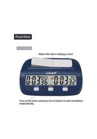 Resim Lijinxu Zaman Ve Satranç Saati Reedark Profesyonel Özellikli Kronometre Gecikme Dijital - Mg 