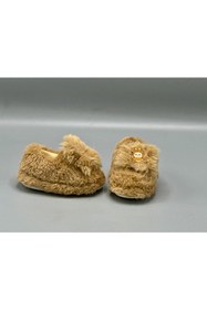 Resim Jackers Unisex Çocuk Tüylü Peluş Pofuduk Figürlü Panduf 