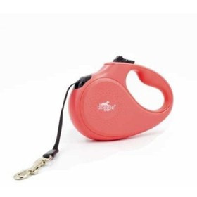 Resim Doggie Otomatik Uzatma Tasması Master Seri Pembe 50kg/5Mt 