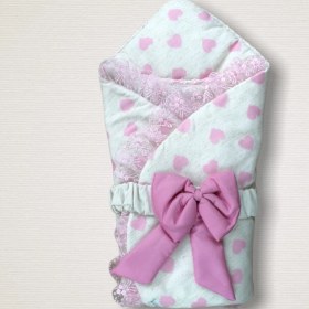 Resim Tomuycuk Kelebek Keten Kız Bebek Kundak Pembe 