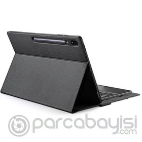 Resim Dux Ducis SM Galaxy Tab S8 Ultra Bluetooth Klavye Touchpad Kılıf X900-X906 ile Uyumlu 