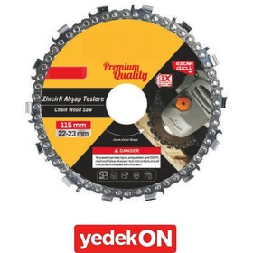 Resim Zincirli Ahşap Testere 115*22-23 Mm - 4397 