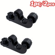 Resim Universal Kano Kürek Klips Tutucu Set 1 adet/2 adet - Yüksek-Endeksli Plastik Montaj Braketi Kano, Balıkçı Tekneleri SUP Kürekler İçin - Tuzlu Su ve UV'e Dayanıklı, Kano, Balıkçılık, Açık Hava Su Sporları İçin İdeal - Birden Fazla Festival ve Tatil Hediye Verme İçin Uyumlu 