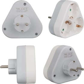 Resim Vea VE-22414 16 Amper 3500 Watt 3lü Golyat Priz 