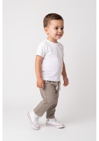 Resim MiaBaby Bebek Müslin Pantolon Bej 