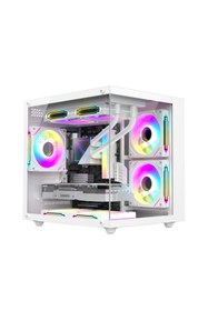 Resim ASUS Prime x4 Ryzen 7 5700X 32GB Ram 1TB M.2 NVMe SSD 8GB RTX5060 Sıvı Soğutmalı Masaüstü Oyuncu Bilgisa 