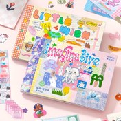 Resim 1 Kitap, Sevimli Karikatür Desenli Stickerlar, El Yapımı DIY Kollaj Dekoratif Kağıt, Scrapbook İnce Aksesuarlar, Düzenli Senaryolar İçin Not Defteri Stickerları, Cep Telefonu Kılıfı Su Bardağı Stickerları, Albüm Günlük Dekorasyon Not Defteri Aksesuarları, Çöp Günlüğü Stickerları Sanat ve El Yapımı Dekoratif Stickerlar, Scrapbook İnce Stickerlar 