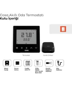 Resim Yenibağ Store Kablosuz Akıllı Oda Termostatı V5 Uzaktan Ölçüm Özellikleri ile Enerji Tasarrufu Sağlar 