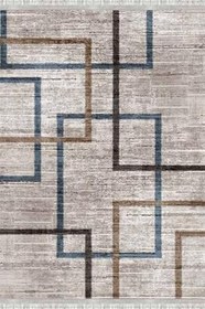 Resim Modern Westa Kaymaz Tabanlı Yıkanabilir Antibakteriyel Dijital Baskı Modern Halı Kilim, MD-0047C-WST-200X300 