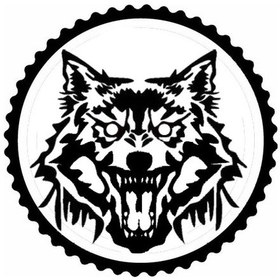 Resim Kurt Tasarım 13.model Sticker 10 X 10 Cm 