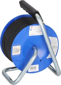 Resim Brennenstuhl Garant Serisi H05RR-F 3G1,5 IP44 Lisanslı 3 Soketli 15 Metre Uzunluğa Sahip Makaralı Ka 