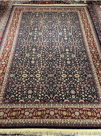 Resim RD RAMAZAN DAĞ EL HALI SANATI El Dokuma Hereke Halısı İmzalı Yedi Dağın Çiçeği Birinci Sınıf Kalite Ebat 290x202 