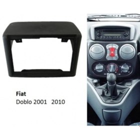 Resim Sert Plastik Fiat Doblo 2005 Double Teyp Çerçevesi 