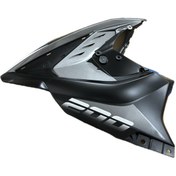 Resim MotoExpress Bajaj Pulsar Rs200 2021-2024 Sol Ön Büyük Dizlik Grenajı Paneli Siyah-Gri A 