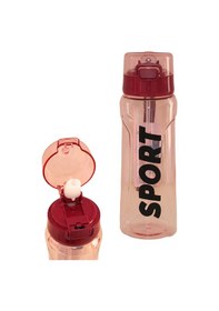 Resim Sporcu Matarası Pipetli 700ml Solo Tp706 Bordo 