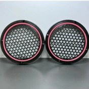 Resim 20 cm Oto Petek Desenli Neon Mid Kasnağı Pembe Takım 