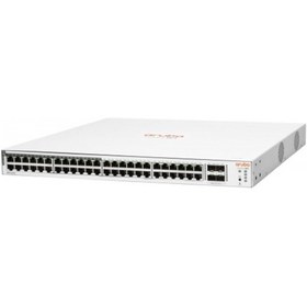 Resim Hpe INSTANT ON JL815A 48 Port GB/ 24 Port Poe + 4 X 1 GB Sfp Uplınk Racmount Yönetilebilir 370W Poe Switch 