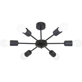 Resim Altılı Akrobat Model Plafonyer Tavana Monte Avize . 