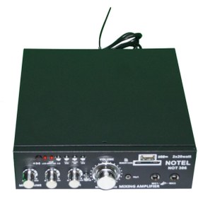 Resim Notel Not 306 Anfi 2x20 Waat Buloth Usb Sd Kart Kumandalı Ses Güç Anfisi 