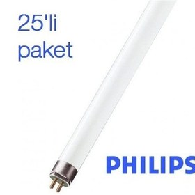 Resim 18W Snowwhite Floresan Ampul T8 Philips &25 Adet 