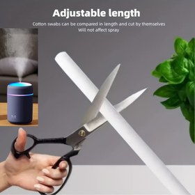 Resim 10/50 adet Ayarlanabilir Uzunluk Bal Petek Filtre Yedekleri Nemlendiriciler için - Çift Başlı Nemlendiriciler için Esnek Yedek Filtreler, Pil Gerektirmez, Çoklu Nemlendiricilerle Uyumlu, Ev ve Ofis Kullanımı, Nemlendirici Yedek, İnce Örgü Tasarımı, Dayanıklı Bal Petek Yapısı 