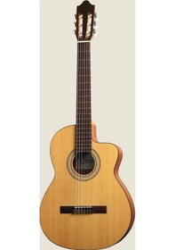 Resim Camps Cut-eco Elektro Klasik Gitar Cutaway Gövde Masif Kapak 