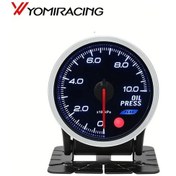 Resim Challenger Yomıracıng 12v 52mm 8 Renk Yağ Basınç Ve Devir Göstergesi Siyah Gm Araçlar İçin 
