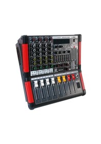 Resim Maxword Rps-4c-800 Amfili Power Mikser 2x400w Mixer 2x99 Dsp Efektli 