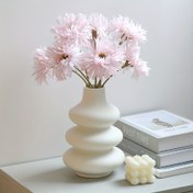 Resim 1 adet Modern Minimalist Silikon Kalıp Kuru Çiçek Vazosu için, Nordik Tarz Alçı Döküm Kalıbı, Oturma Odası ve Yemek Odası için Ev Dekorasyonu Aksesuarı, Düzensiz Şekil Reçine El Sanatları Kalıbı, Çiçek Düzenleme Aksesuarı|Nordik Tarz Dekor|Reçine El Sanatları, El Sanatları için Silikon Kalıp 