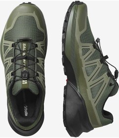 Resim Salomon Speedcross Peakolive Night/deep Lichen Green/black Erk Patika Koşusu Ayakkabısı L47948700 Haki 