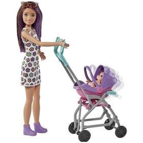 Resim Barbie Bebek Bakıcılığı Oyun Seti FHY97/GXT34 