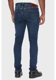 Resim Calvin Klein Erkek Kot Pantolon Lv04rb720g Ptr Lacivert Lacivert 