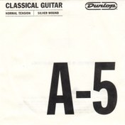 Resim Jim Dunlop DCV05ANS Klasik Gitar La Teli (Normal Tension) 