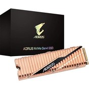 Resim Gigabyte Aorus GP-ASM2NE6100TTTD 1 TB PCI-Express 5000-4400 MB/s M.2 Bakır Soğutma SSD Gigabyte