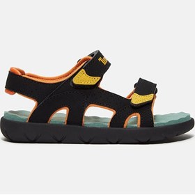Resim Timberland Siyah Erkek Çocuk Sandalet TB0A5M2DEDN1-Perkins Row BACKSTRAP 