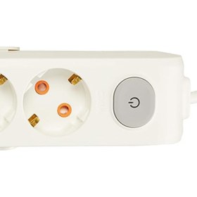 Resim VİKO Viko Multi-let 3lü Anahtar-topraklı Kablolu Ç.k 2m Priz 