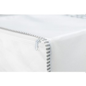 Resim Yatak Altı Baza Hurcu Fermuarlı Düzenleyici İpli Kazak Hurcu 30 x 22 x 20 Cm 104201 