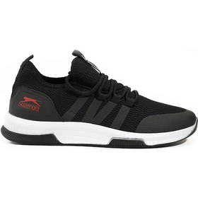 Resim Slazenger TUESDAY I Siyah / Kırmızı Koşu & Yürüyüş Spor Ayakkabısı | Unisex 