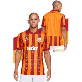 Resim Galatasaray Lisanslı 100. Yıl İmzalı Forma Gs Aslan Baskılı Hediyelik Ahşap Kutulu Sarı - Kırmızı 