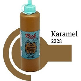 Resim Rich Multi Surface Her Yüzey Akrilik Boya 500 Cc. 2228 Karamel 