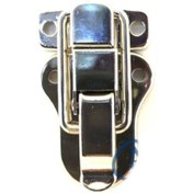 Resim Skygo Sandık, Kutu Klipsi, Ön Kilidi - 48x30mm, Nikel, 1 Adet 