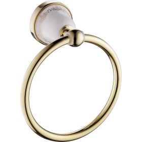 Resim Fause Daire Havluluk Pandora Altın Gold 