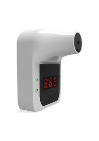 Resim Symbee Hgb02 Duvara Monte Temassız Hızlı Alın Termometresi, Alarmlı, / Geçişli, Ofis/ev/avm İçin 