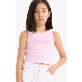 Resim DeFacto Barbie Bisiklet Yaka Atlet Kız Çocuk E6521A825HS 