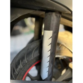 Resim Zoli Amortisör Kılıfı Çorabı Su ve Çamur Geçirmez Özel Reflektörlü 