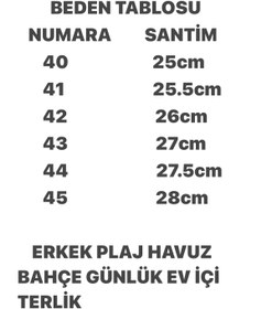 Resim GEZER PLAJ HAVUZ BAHÇE DENİZ GÜNLÜK ERKEK TERLİK 